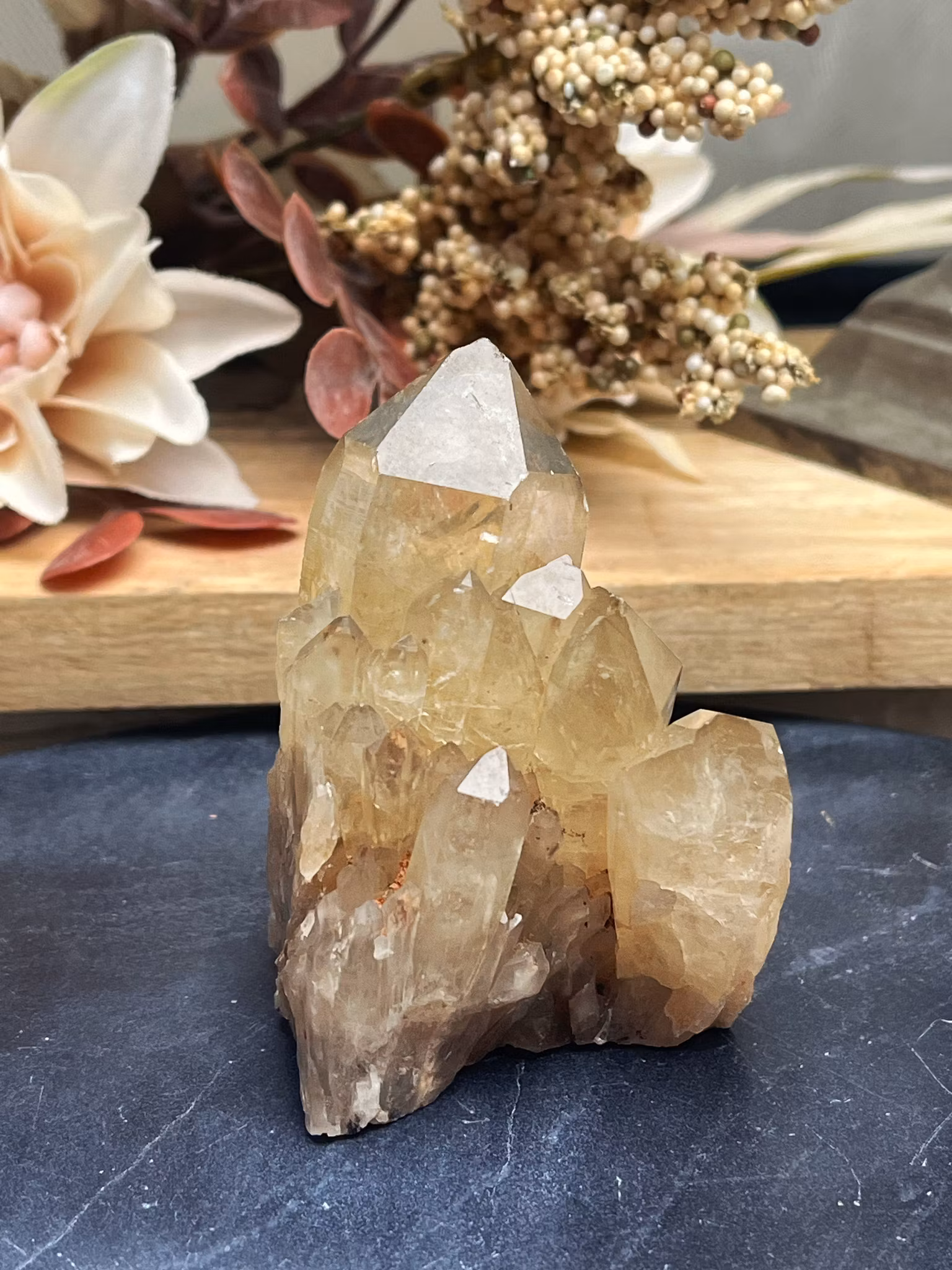 Citrin kundalini äkta kluster nr 5