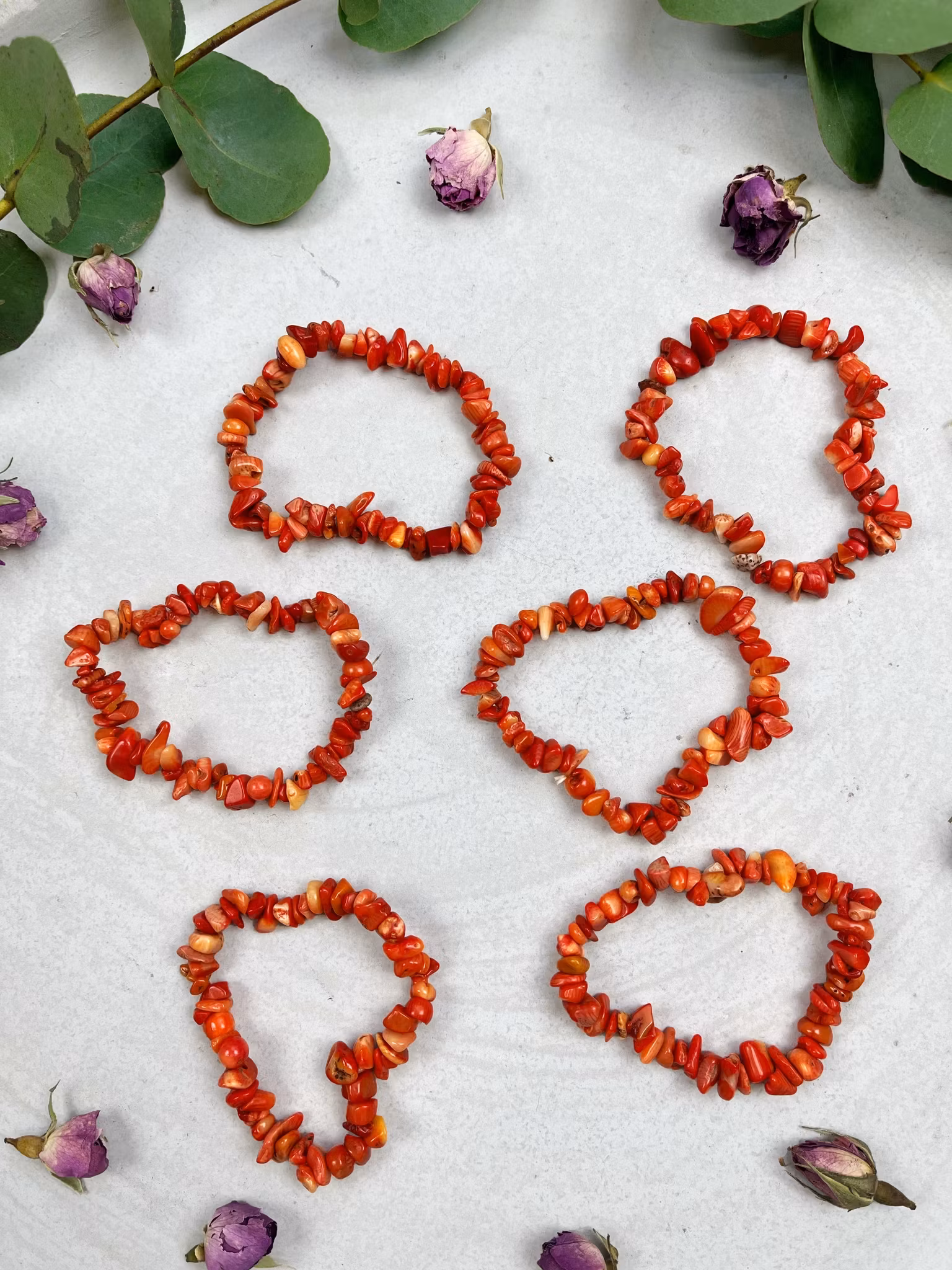 Korall armband chips