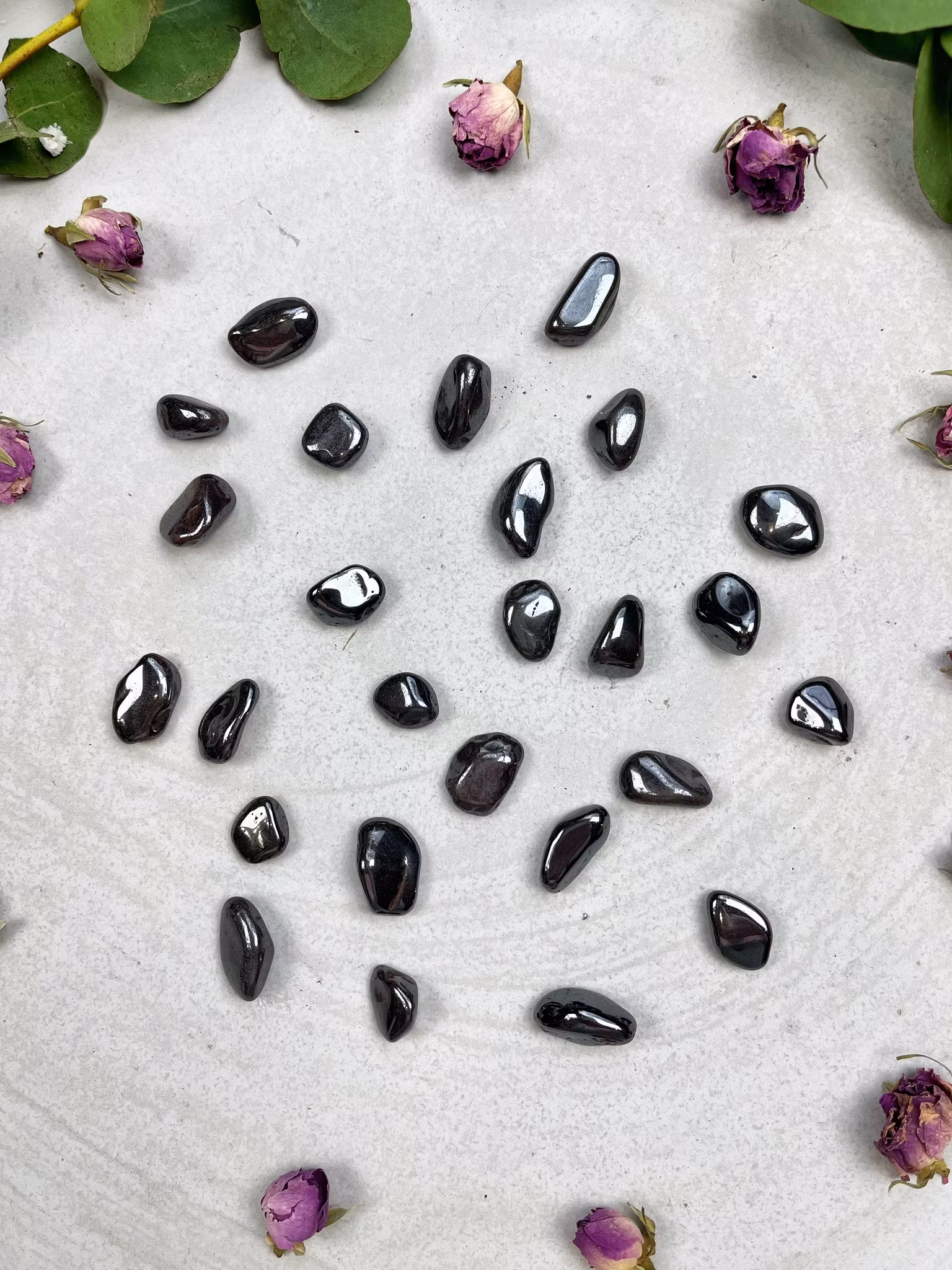 Hematit, trumlad liten