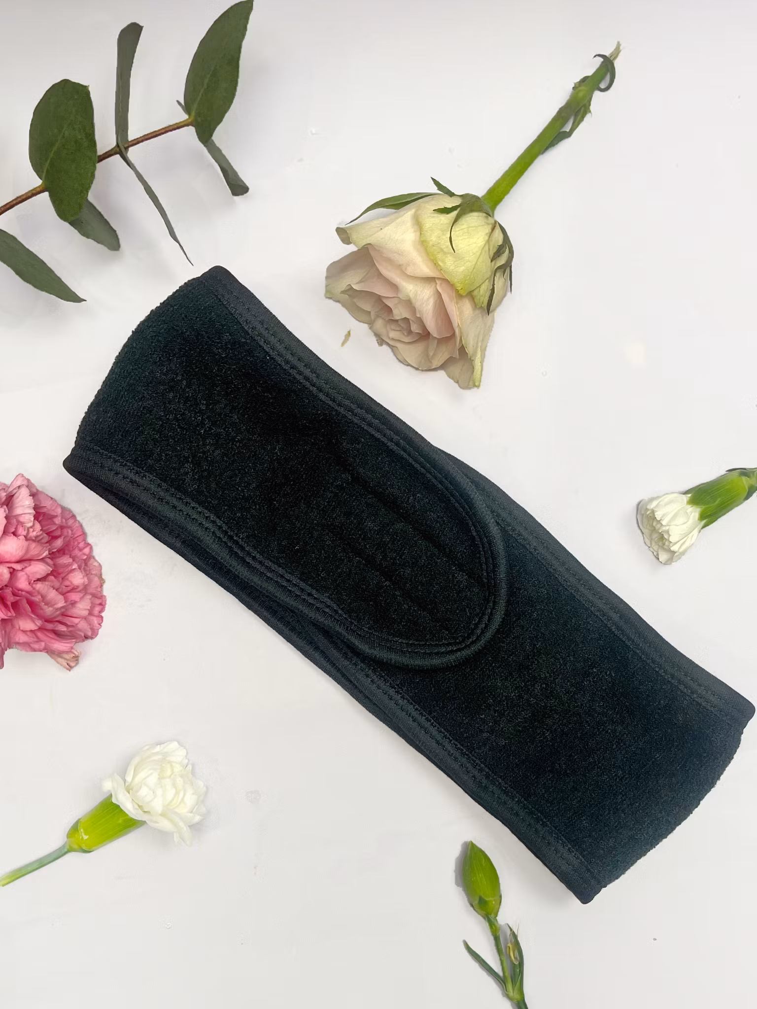 Justerbart hårband (Svart) ”I AM Prepared”