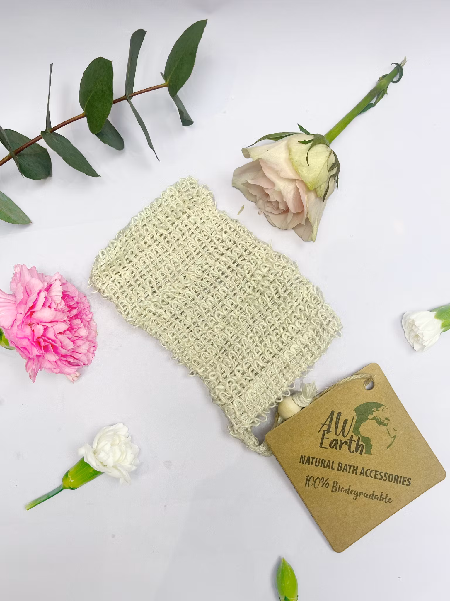 Naturlig tvål påse i jute ”I AM renewed”