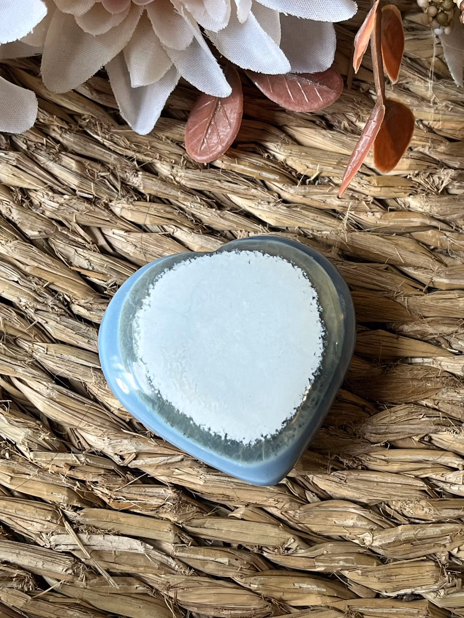 Blå opal hjärta #5