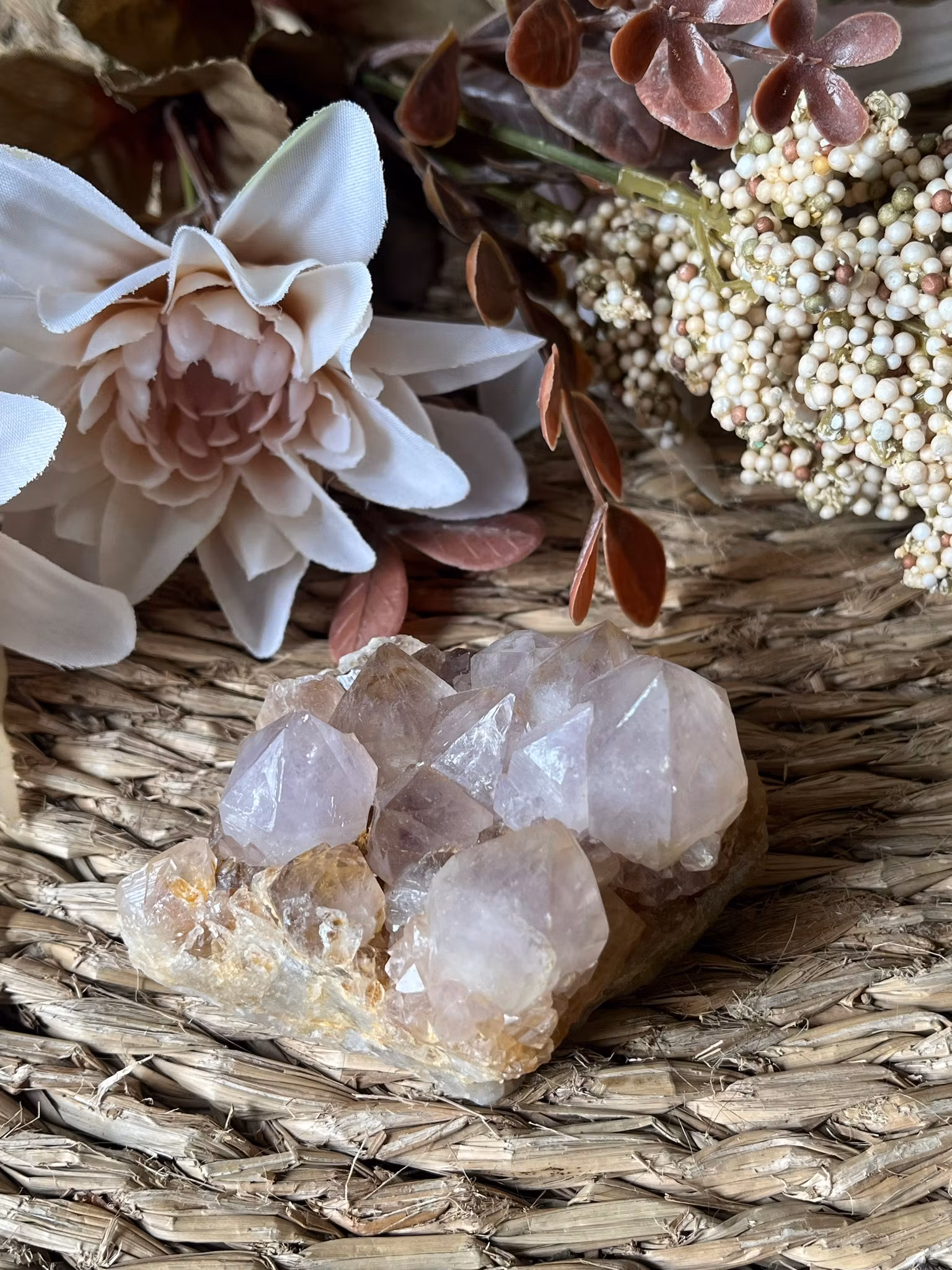 Andekvarts kluster #10