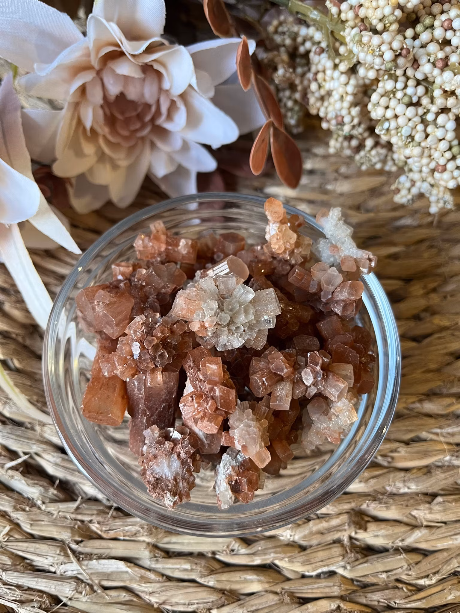 Aragonit, kluster mini