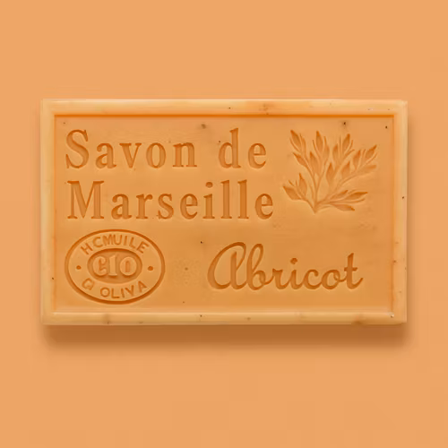 Marseille Olivtvål med Ekologisk Aprikosdoft