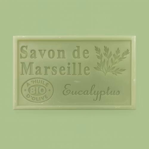 Marseille Olivtvål med Ekologisk Eukalyptusdoft