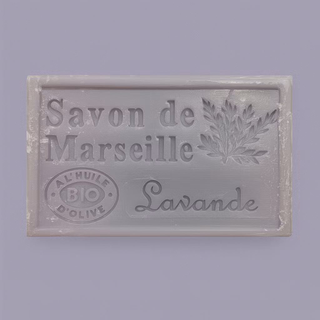 Marseille Olivtvål med Ekologisk Lavendel