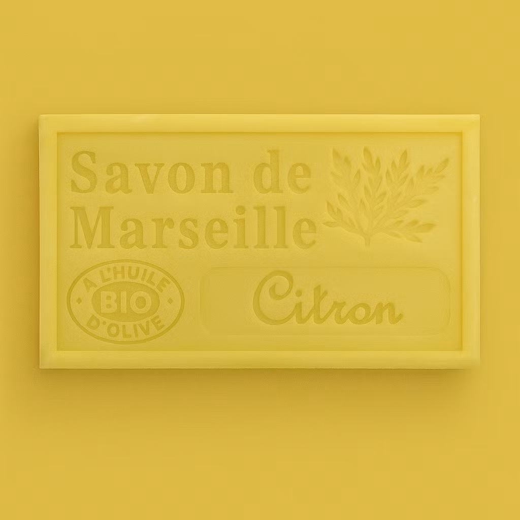 Marseille Olivtvål  Ekologisk Citron