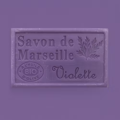 Marseille Olivtvål Ekologisk Viol