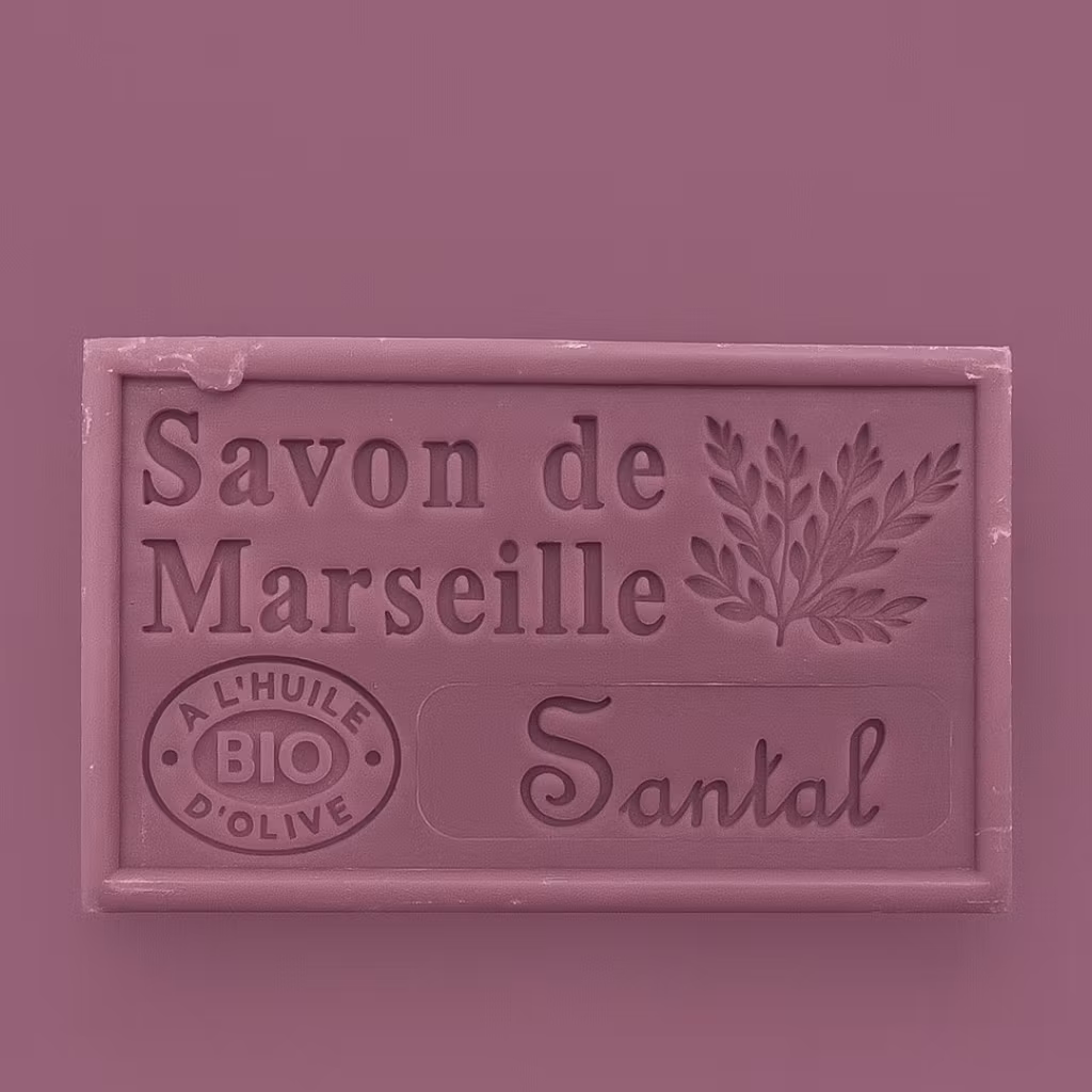 Marseille Olivtvål Ekologisk Sandelträdoft