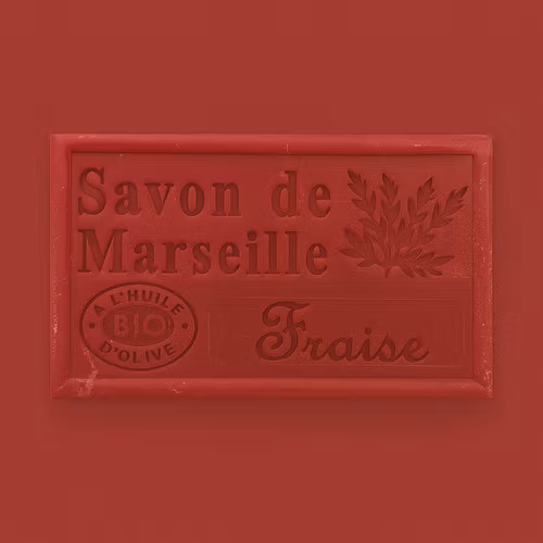 Marseille Olivtvål ekologisk Jordgubbsdoft