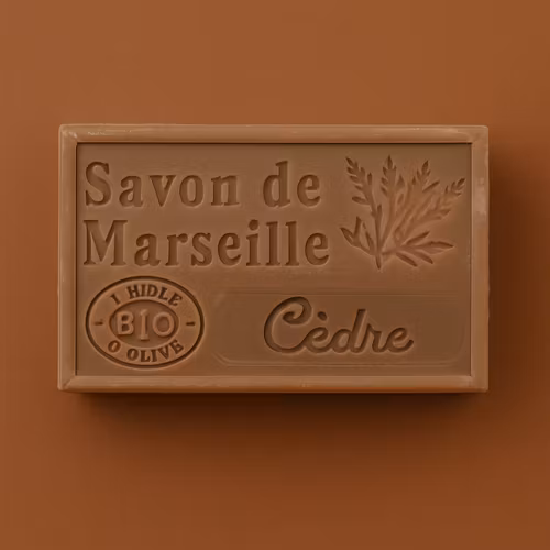 Marseille Olivtvål ekologisk Cederdoft