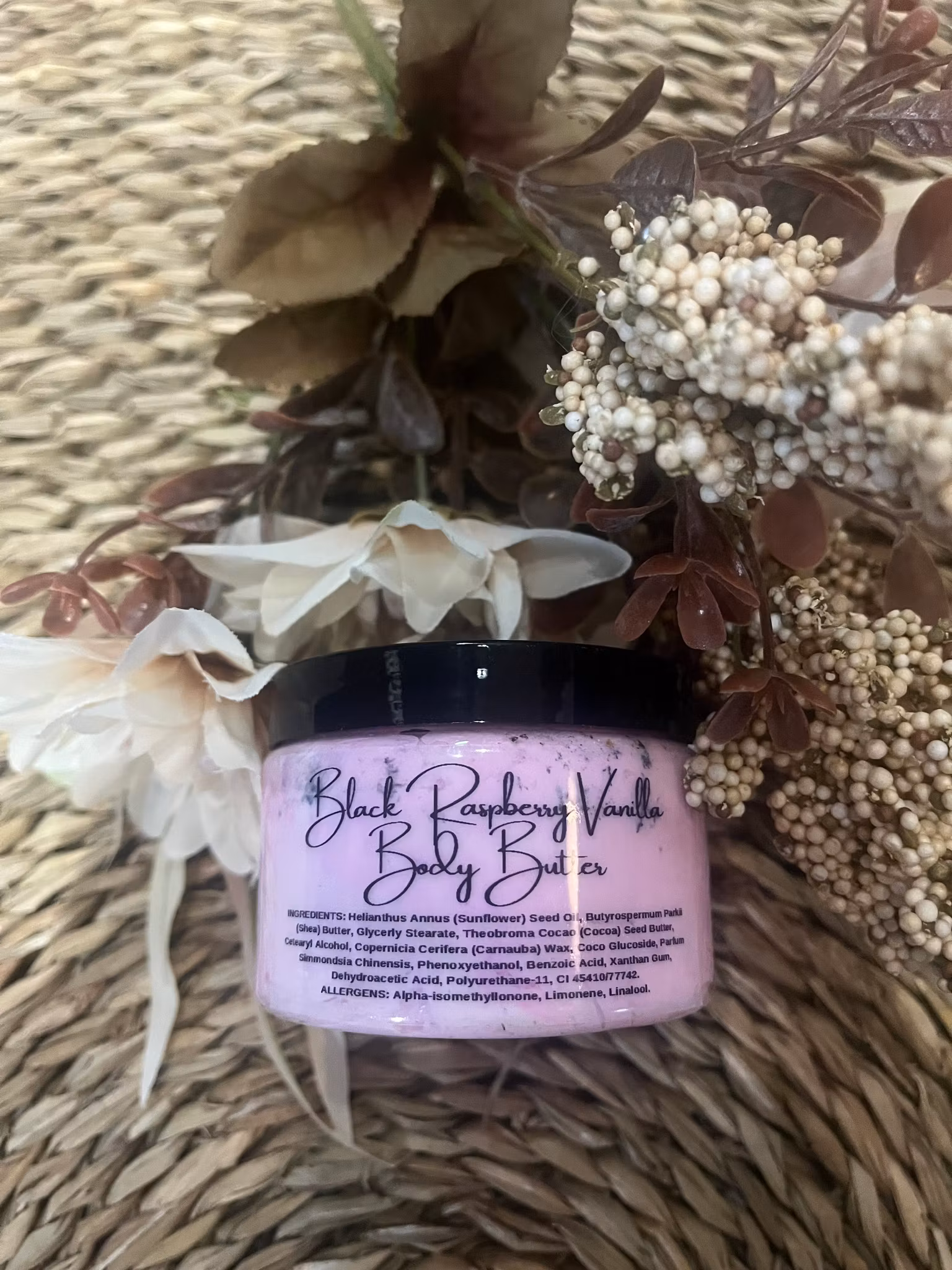 Black Raspberry & Vanilla – Whipped Body Butter (100g)