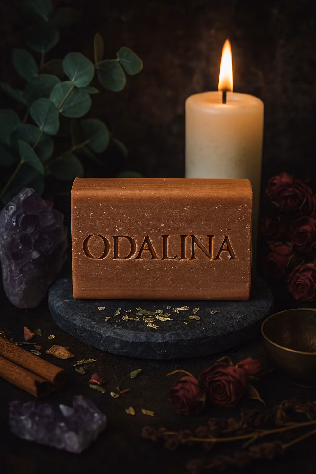 Odalina clay collection Moonlit Veil – Lavendel & Vanilj