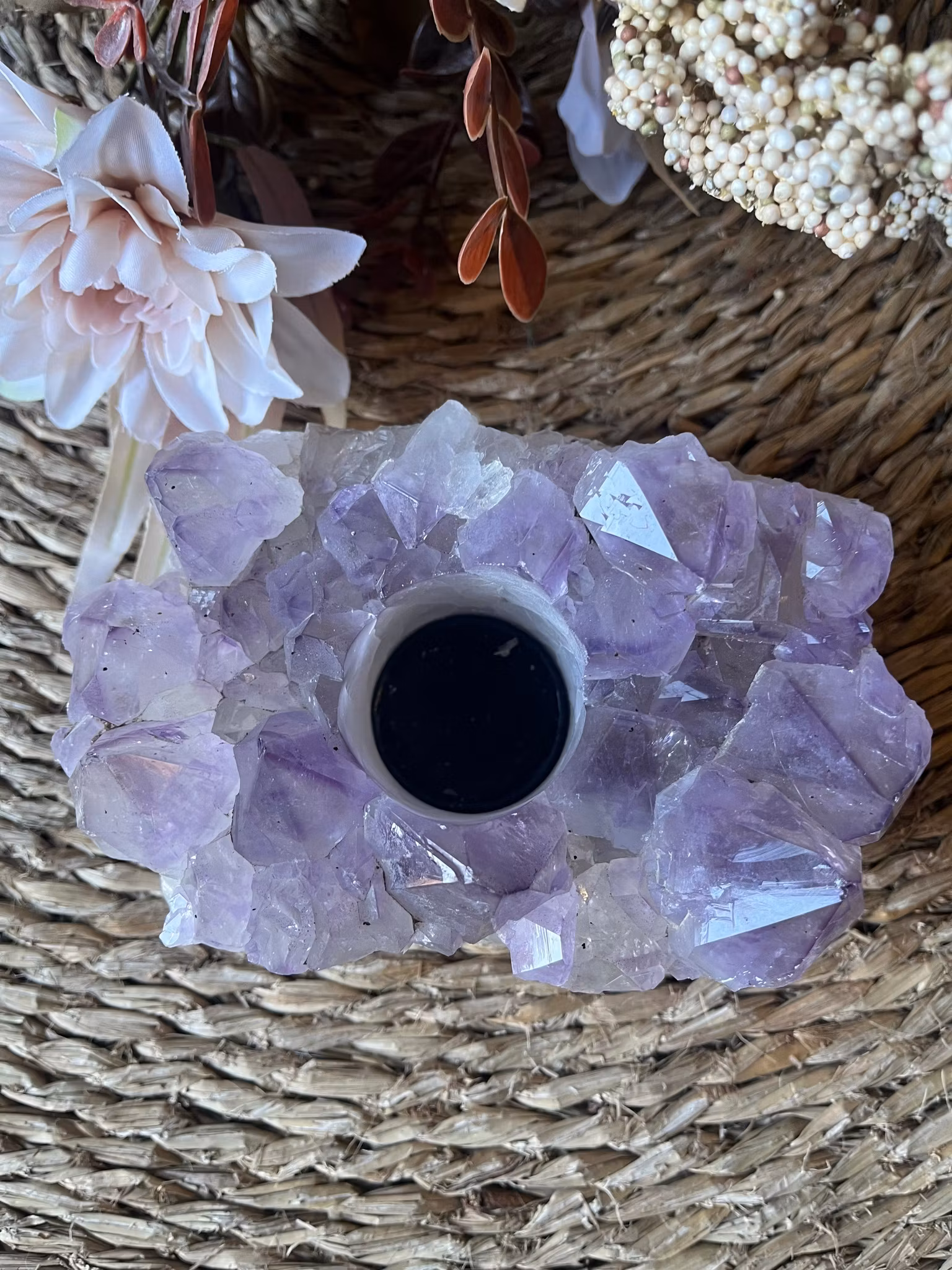 Ametist lykta kluster #2