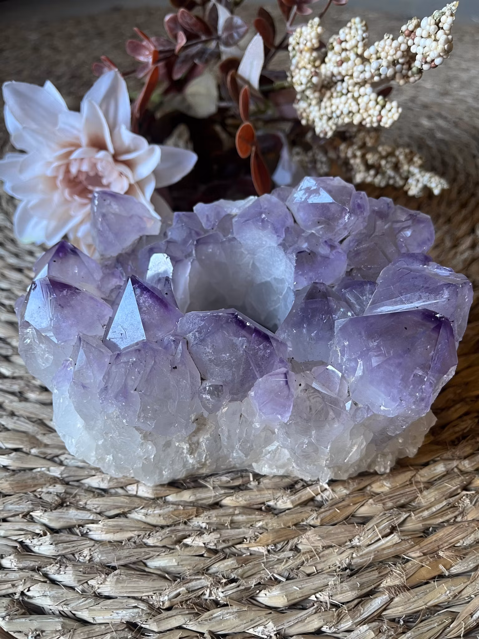 Ametist lykta kluster #2