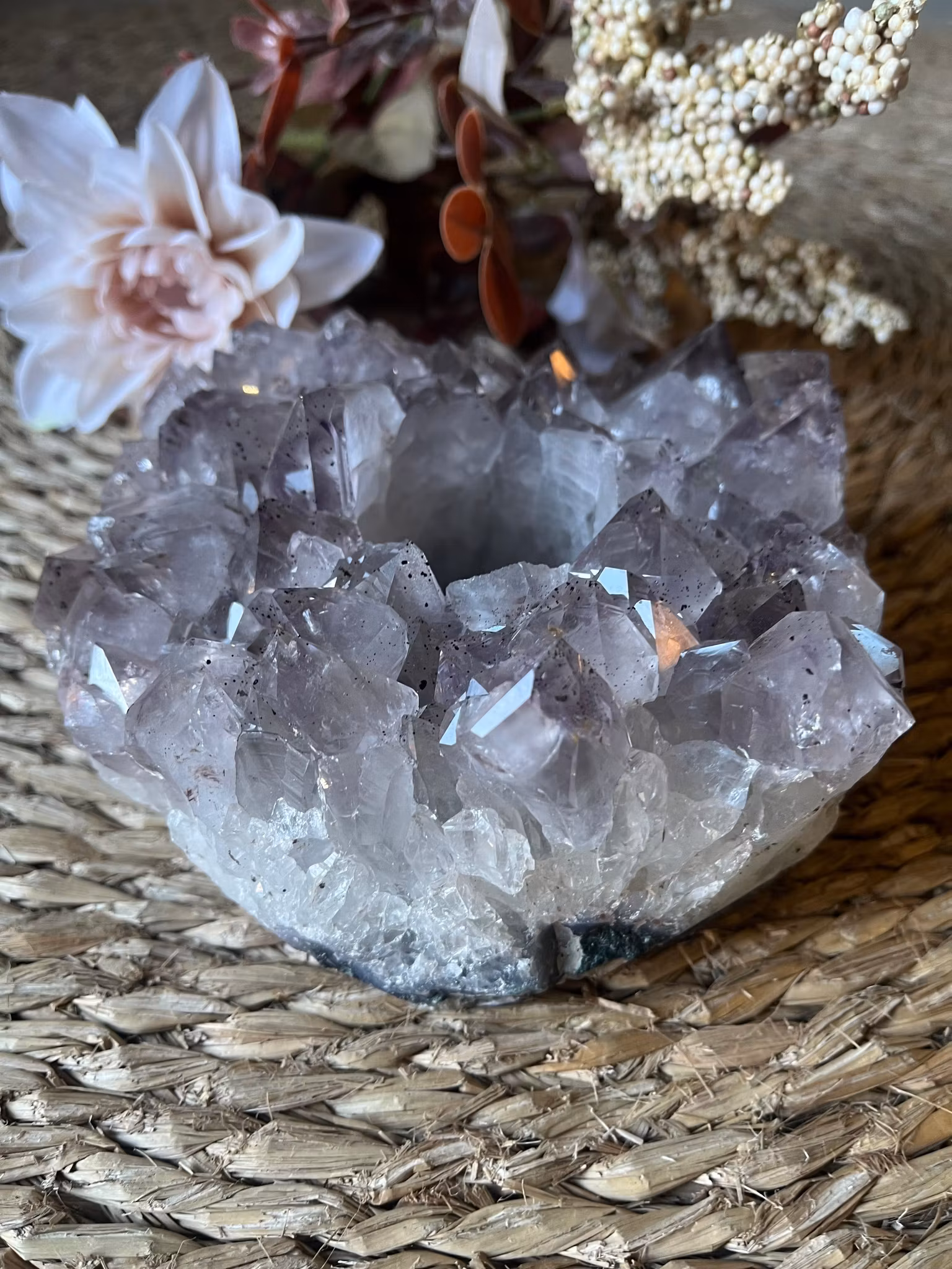 Ametist lykta kluster #3