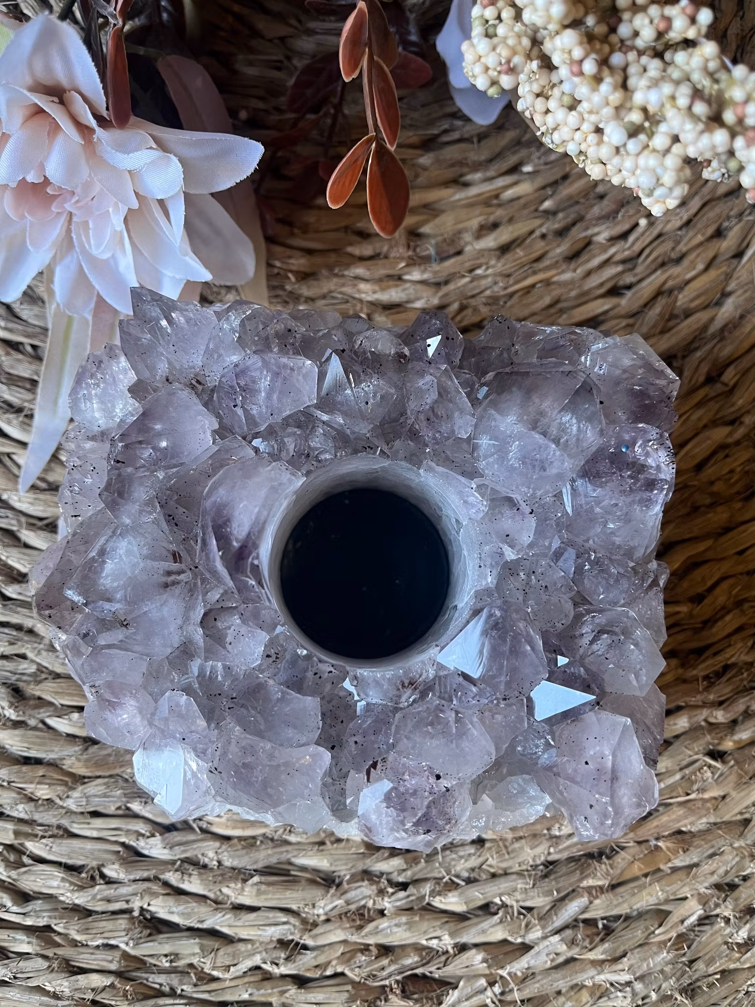 Ametist lykta kluster #3