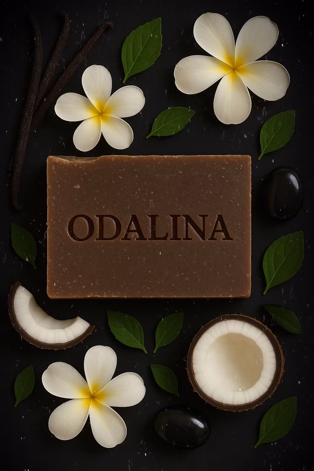 Odalina Vanilla Soap Collection 🥥 Amber Vanilla – Warm Vanilla & Coconut