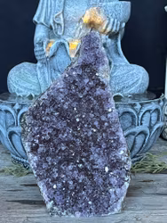 Ametist stående kluster #1