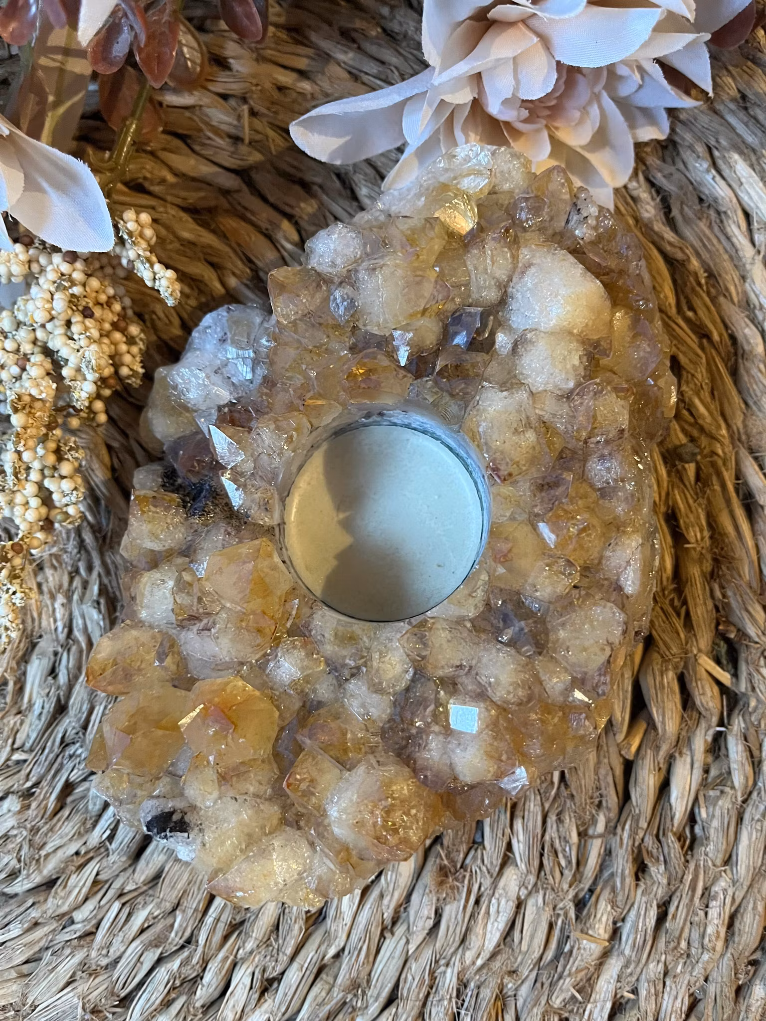 Citrin ljuslykta #11