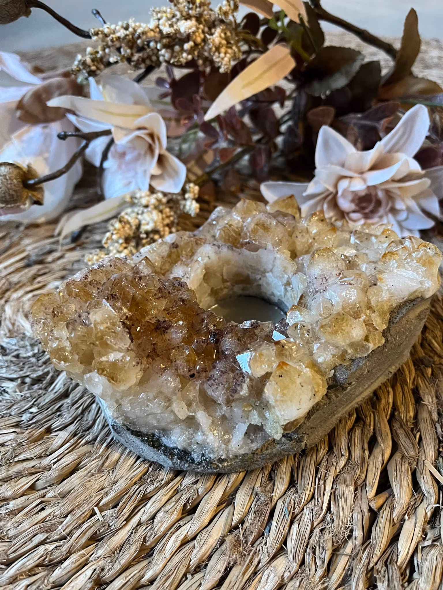 Citrin ljuslykta #12