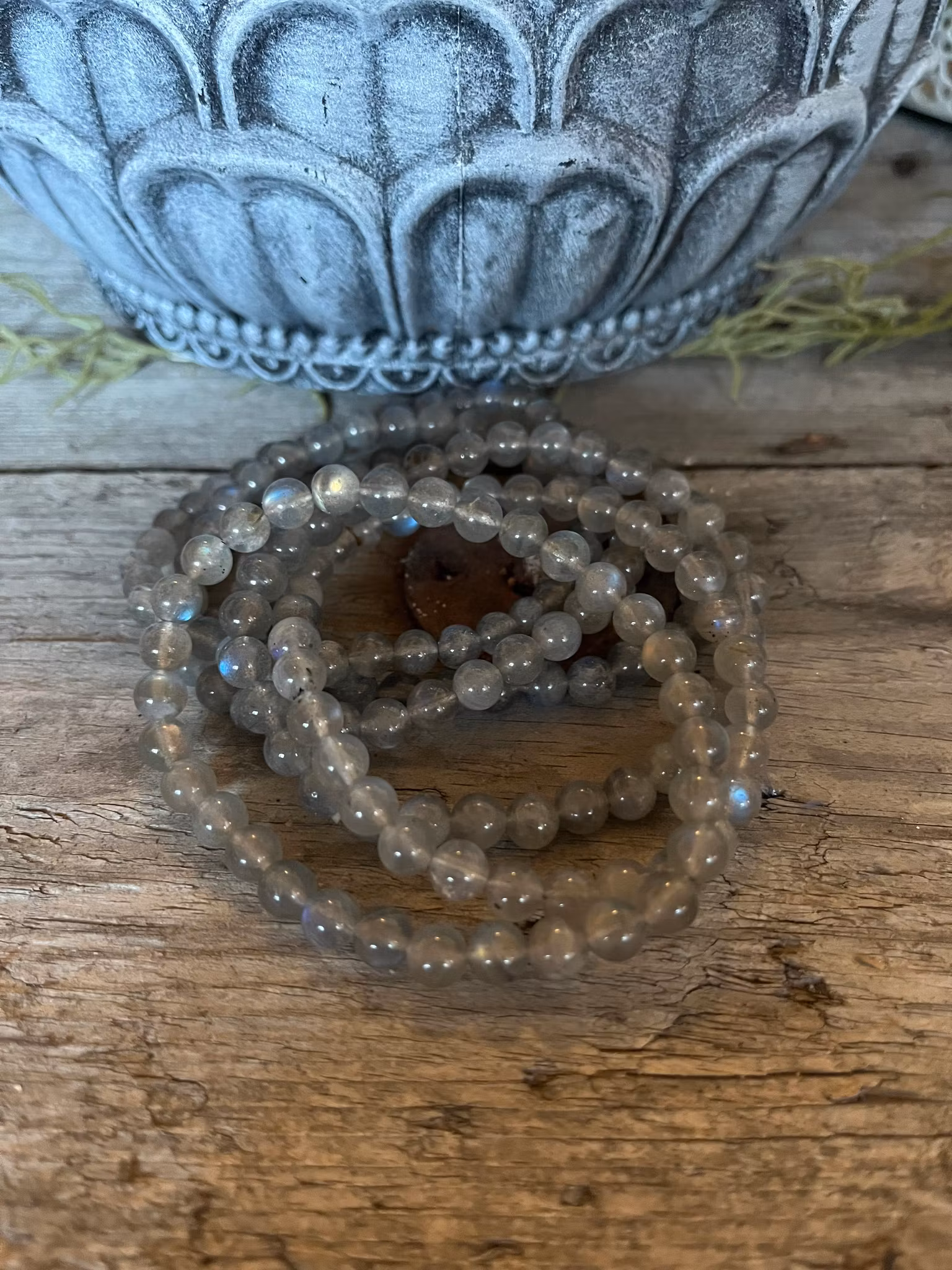 Labradorit armband 6mm