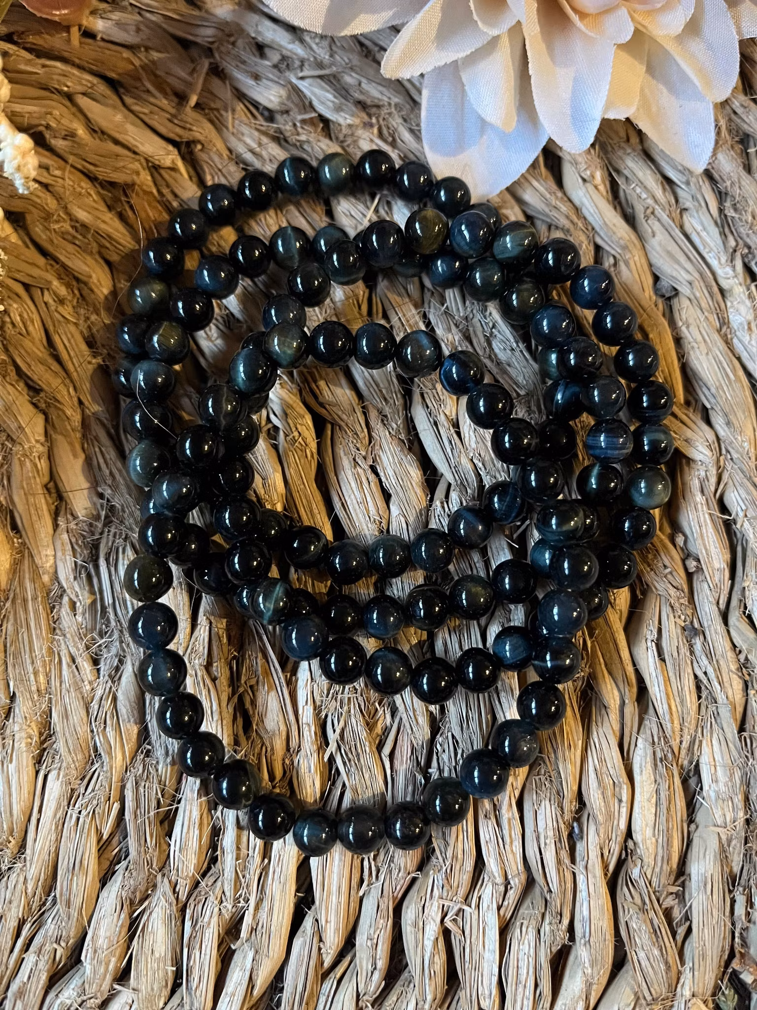 Falköga armband 6mm