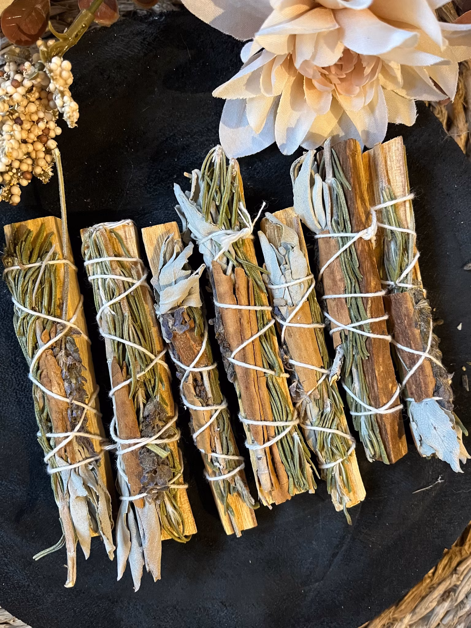 Palo Santo Floral Herb Sage Smudge