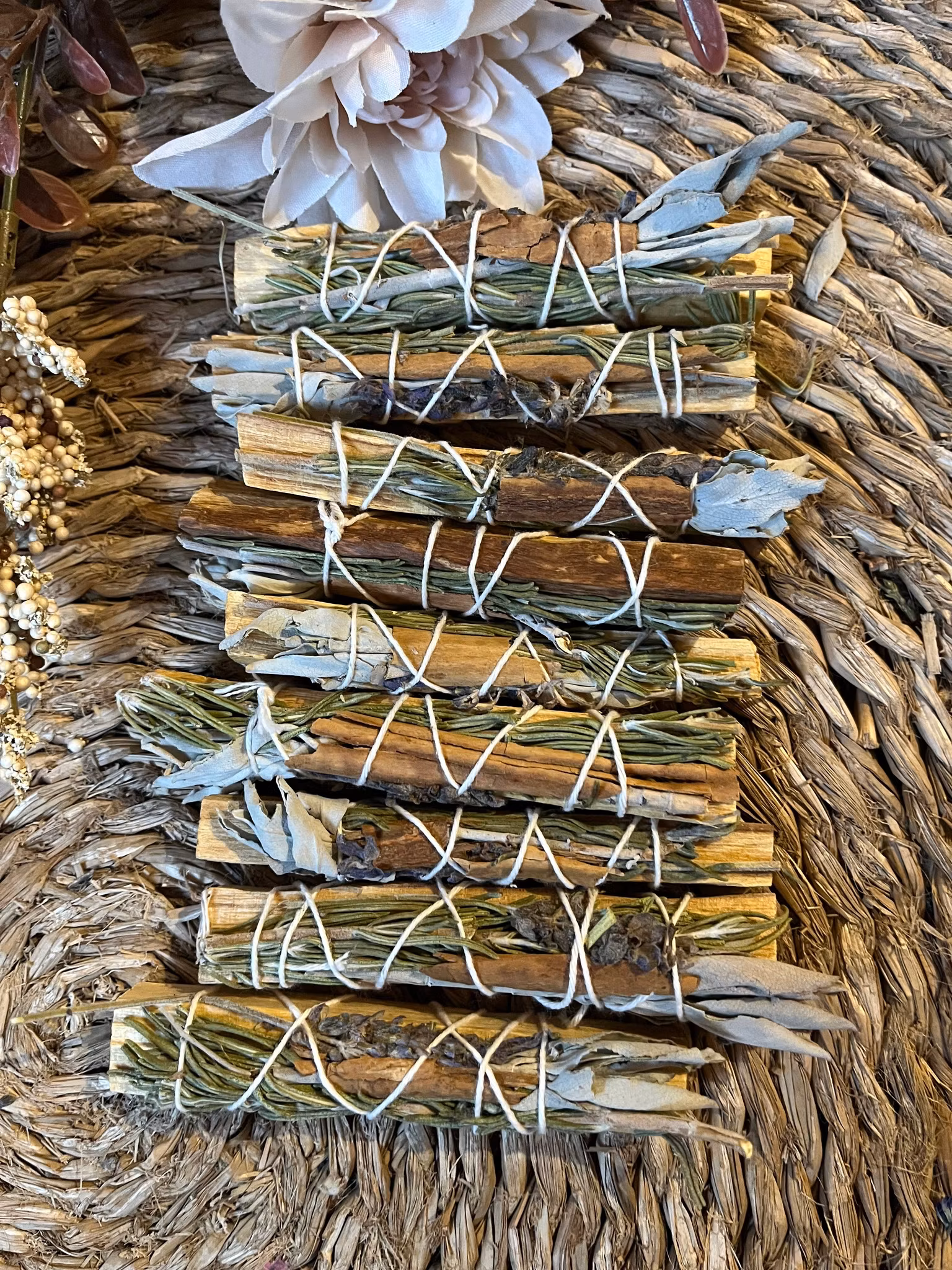 Palo Santo Floral Herb Sage Smudge