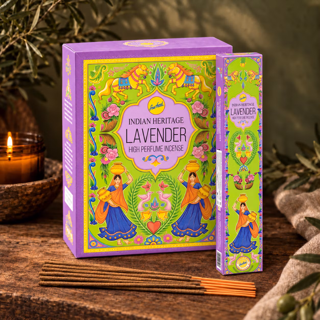 Rökelse Lavendel – Indian Heritage