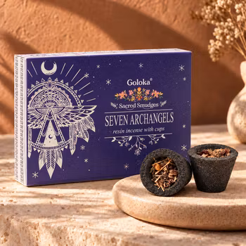 Rökelsekoppar Seven Archangels – Goloka Sacred Smudges