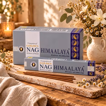 Vijayshree Golden Nag Himalaya – Rökelse, 15 g