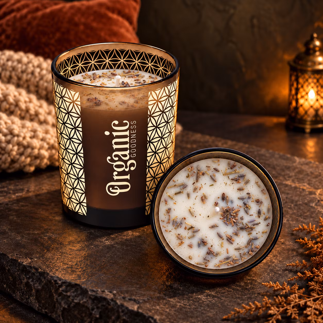 Organic Goodness – Doftljus Salvia & Lavendel