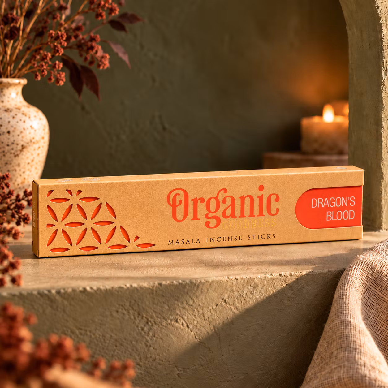 Organic Goodness – Rökelse Dragon’s Blood, 15 g