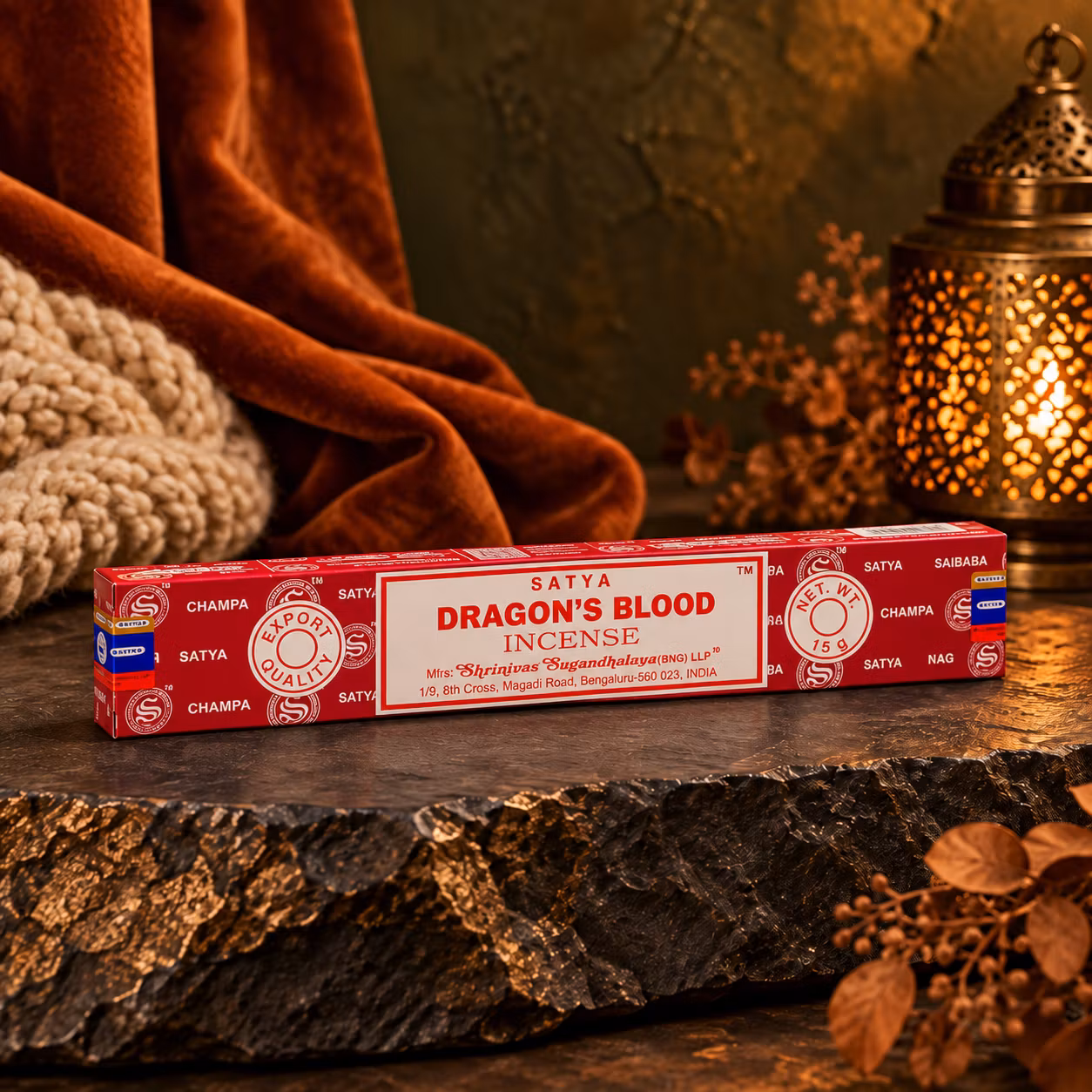 Satya Dragon’s Blood – rökelse 15 g