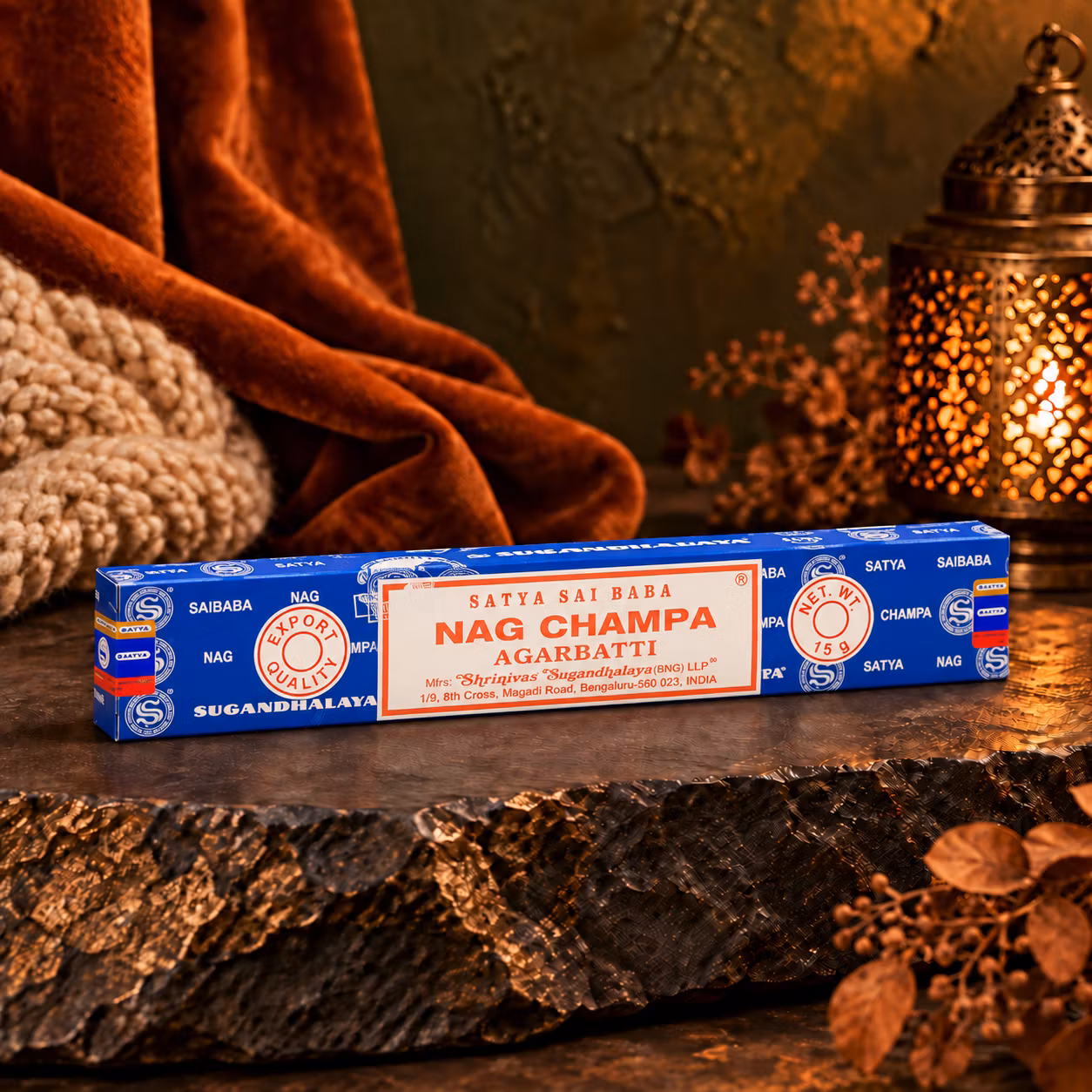 Satya Nag Champa – rökelse 15 g