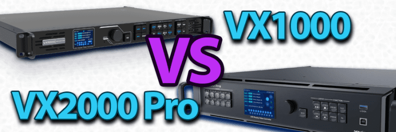 VX1000 vs. VX2000 Pro: The Perfect NovaStar Controllers for Any Display