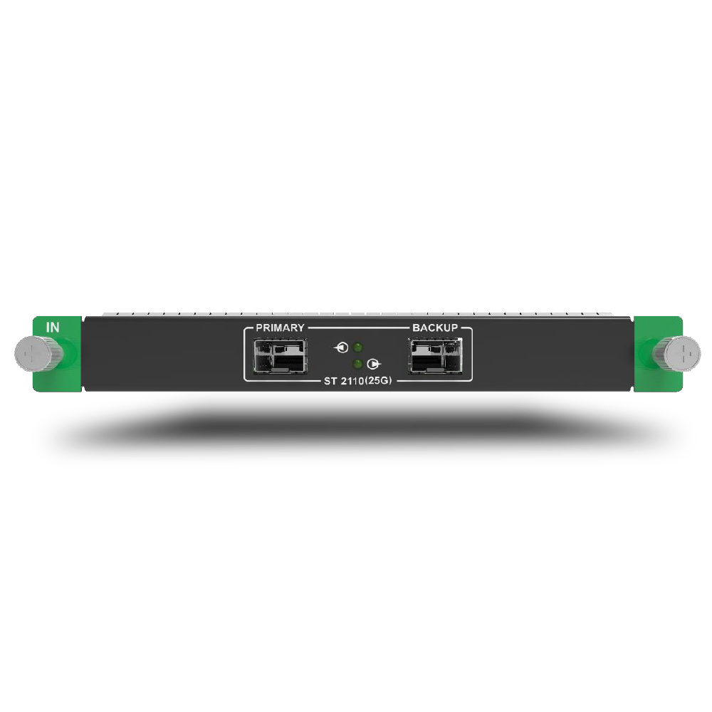 MX_1x2110(25G) input card