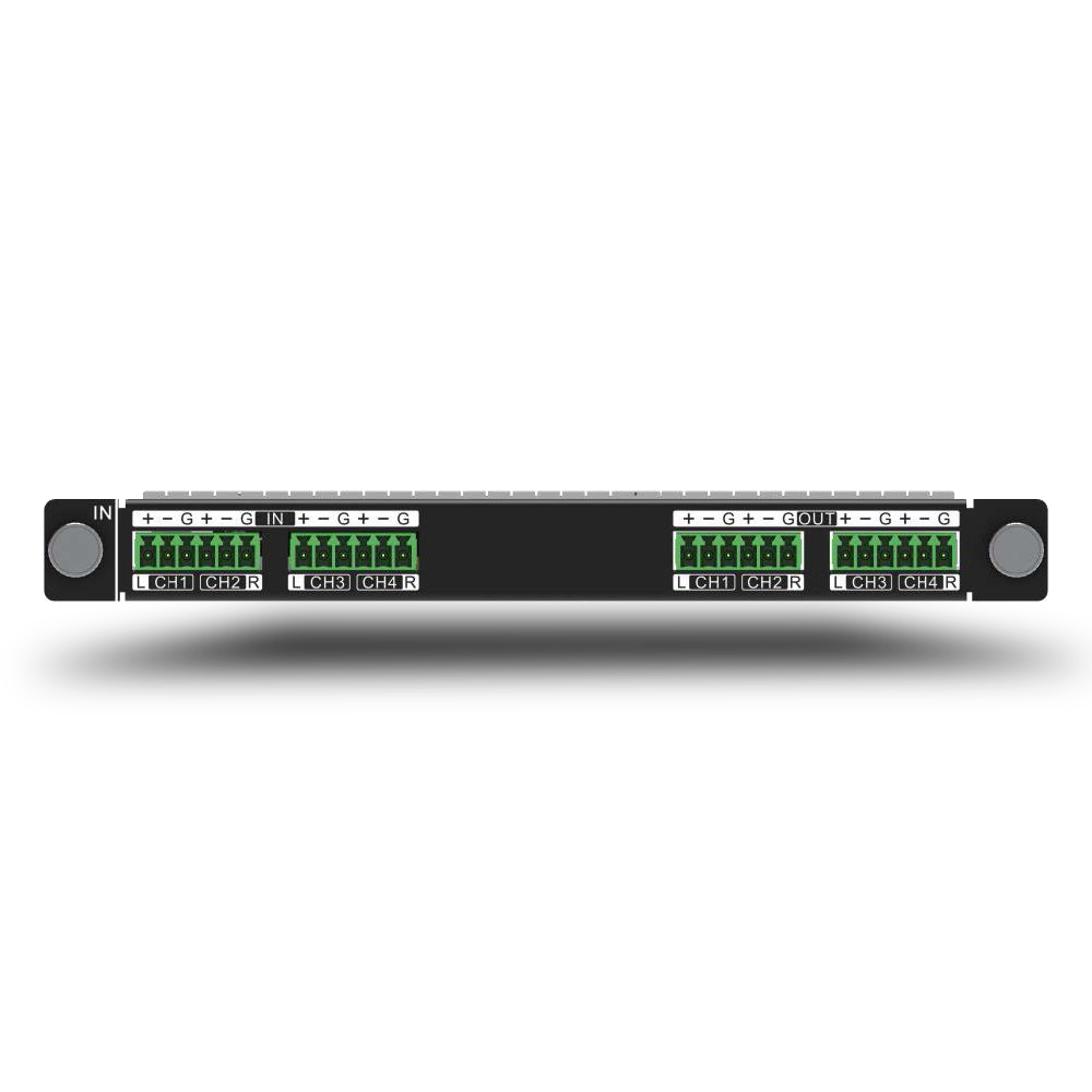 H_2xAudio input+2xAudio output card