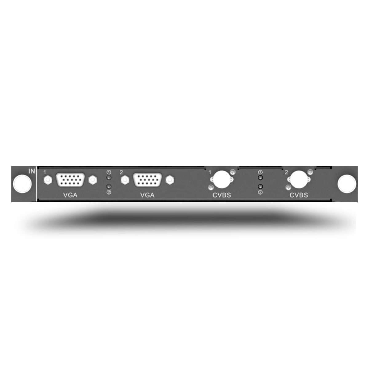 H_2xCVBS+2xVGA input card