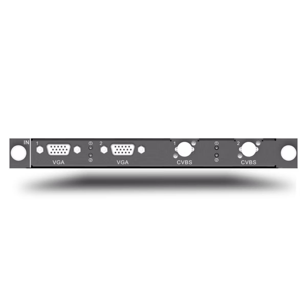 H_2xCVBS+2xVGA input card