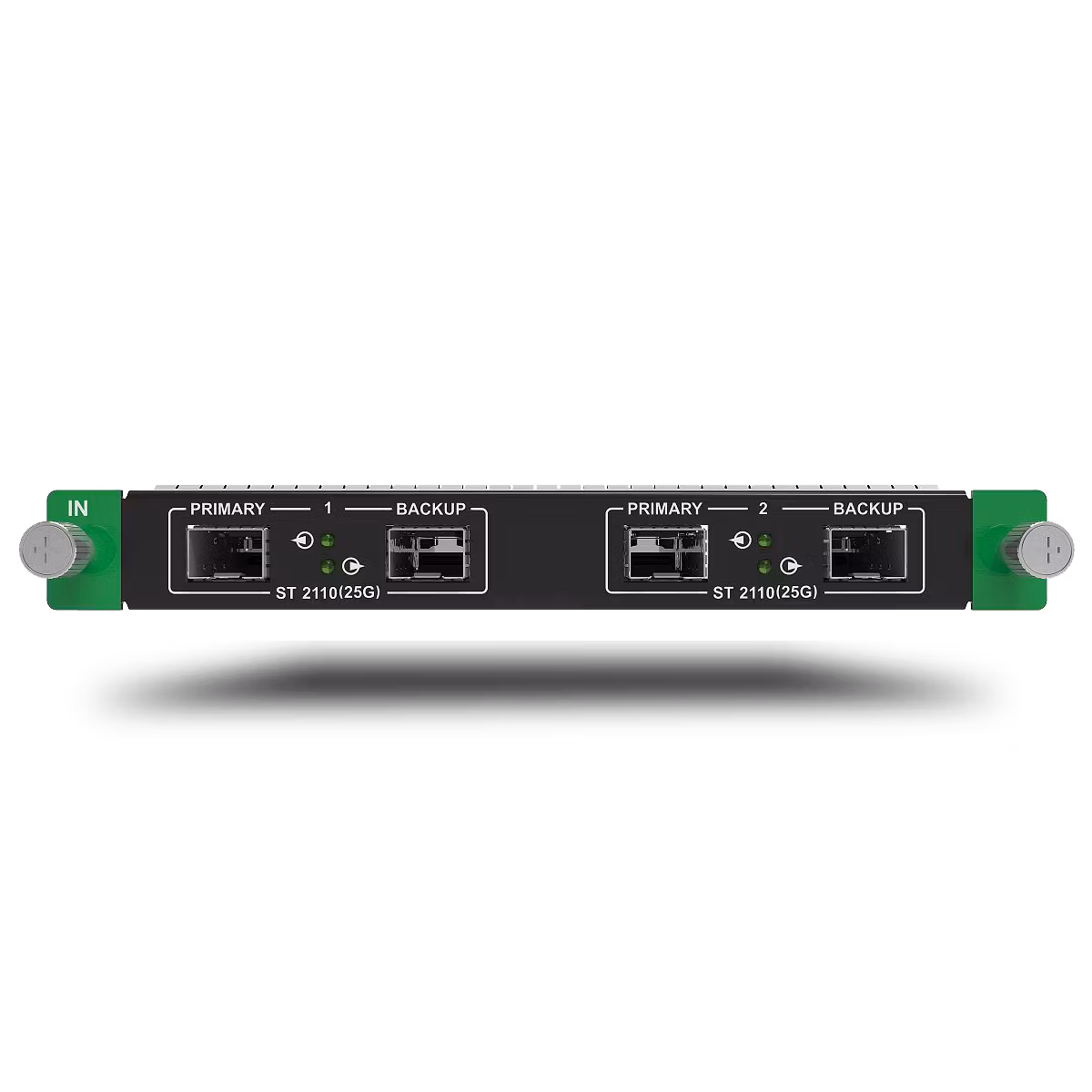 MX_2x2110(25G) input card