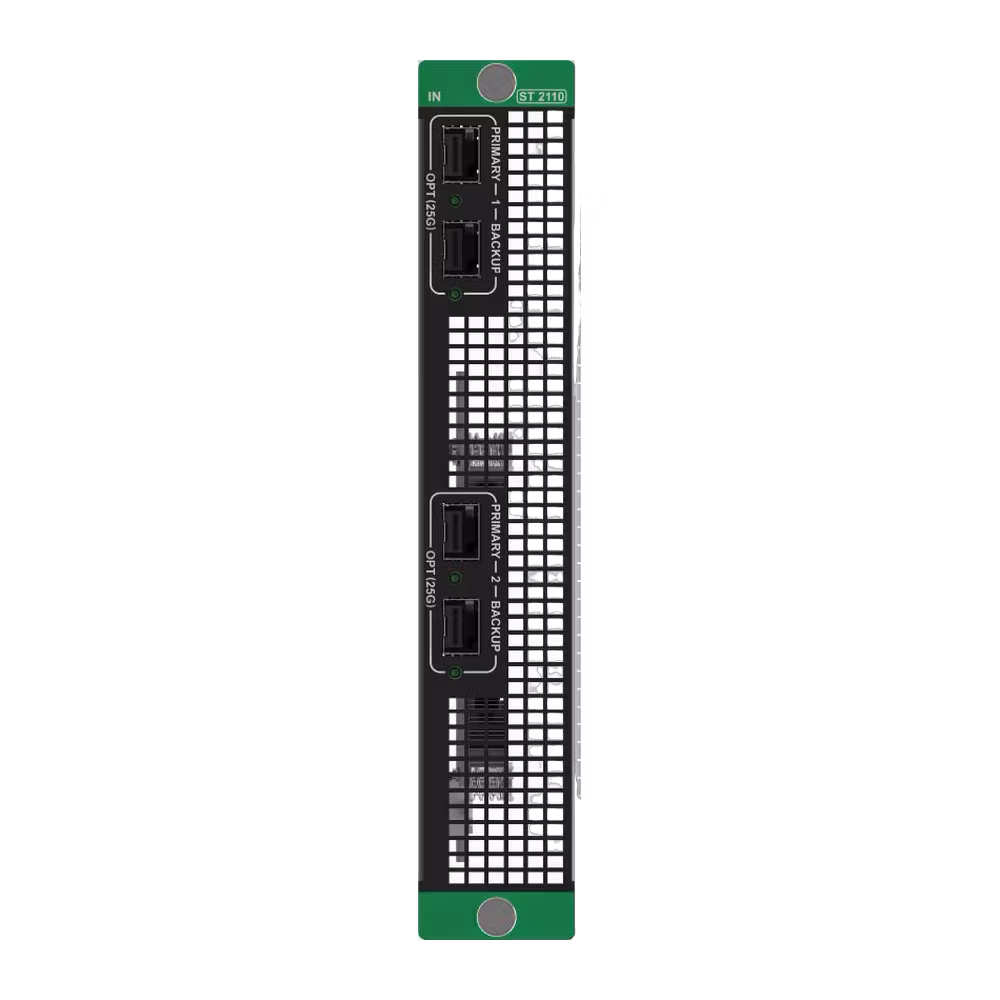 Q8 ST2110 4x SFP25G Input Card