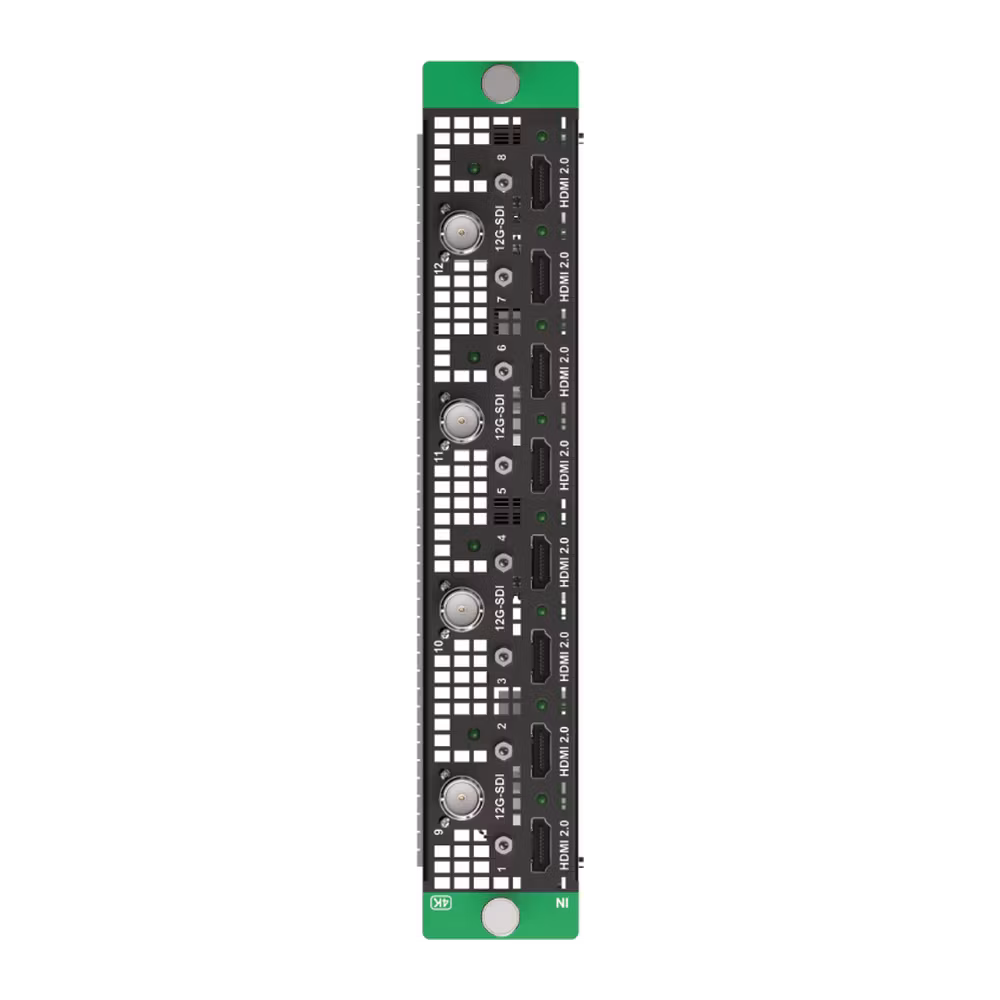 Q8 8x HDMI2.0 + 12G-SDI Input Card