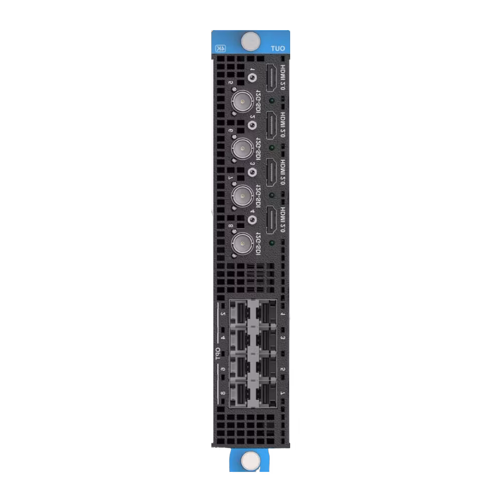 Q8 HDMI2.0 + 12G-SDI + Fiber Output Card