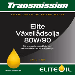 Elite Växellådsolja 80W/90