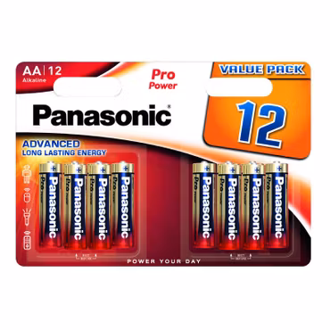 Panasonic Pro Power Gold Premium AA 12-pack