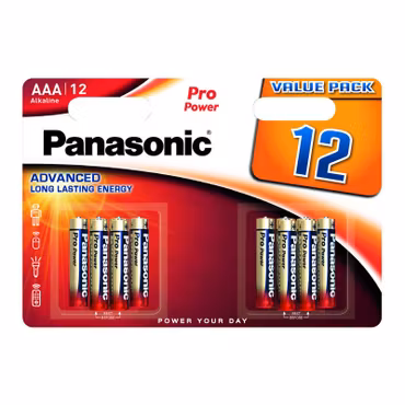 Panasonic Pro Power Gold Premium AAA 12-pack