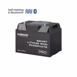 Renogy Litium Pro 12V 100Ah Bluetooth BMS Värme